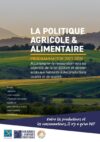 Programmation 2023-2026 – Politique agricole et alimentaire